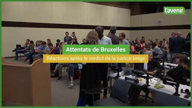 Attentats de Bruxelles: réactions après le verdict de la justice belge
