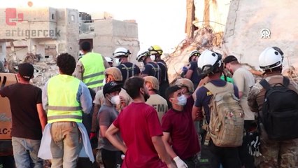 Derne kenti savaş alanı gibi, Libya Kızılayı'na göre kentte 11 binden fazla kişi öldü