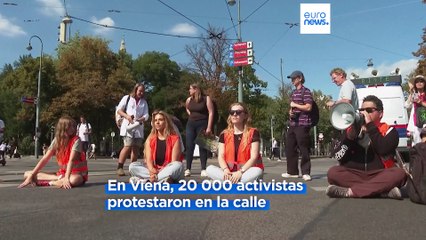 Download Video: Protestas en Europa contra las subvenciones gubernamentales a los combustibles fósiles