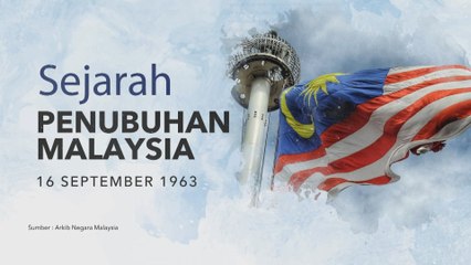 [INFOGRAFIK] Sejarah Penubuhan Malaysia 16 September 1963