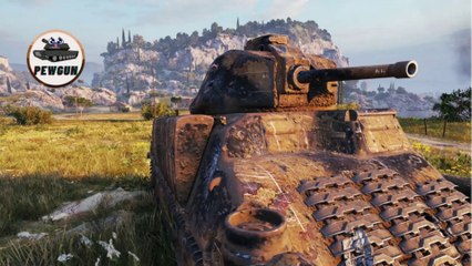 [ wot ] PZ.KPFW. S35 739 (F) 復古戰場之星！ | 8 kills 3.2k dmg | world of tanks |  @pewgun77 ​