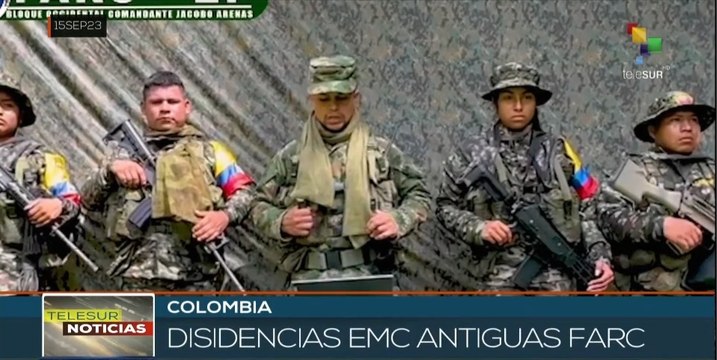 Colombianos denuncian desplazamiento de indígenas por combates de guerrillas