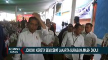 Masih Kaji Proyek Kereta Semi Cepat Jakarta-Surabaya, Ini Kata Presiden Jokowi