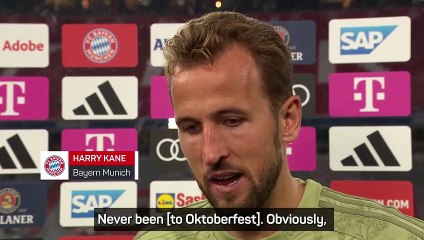 Kane looking forward to his first Oktoberfest in Munich
