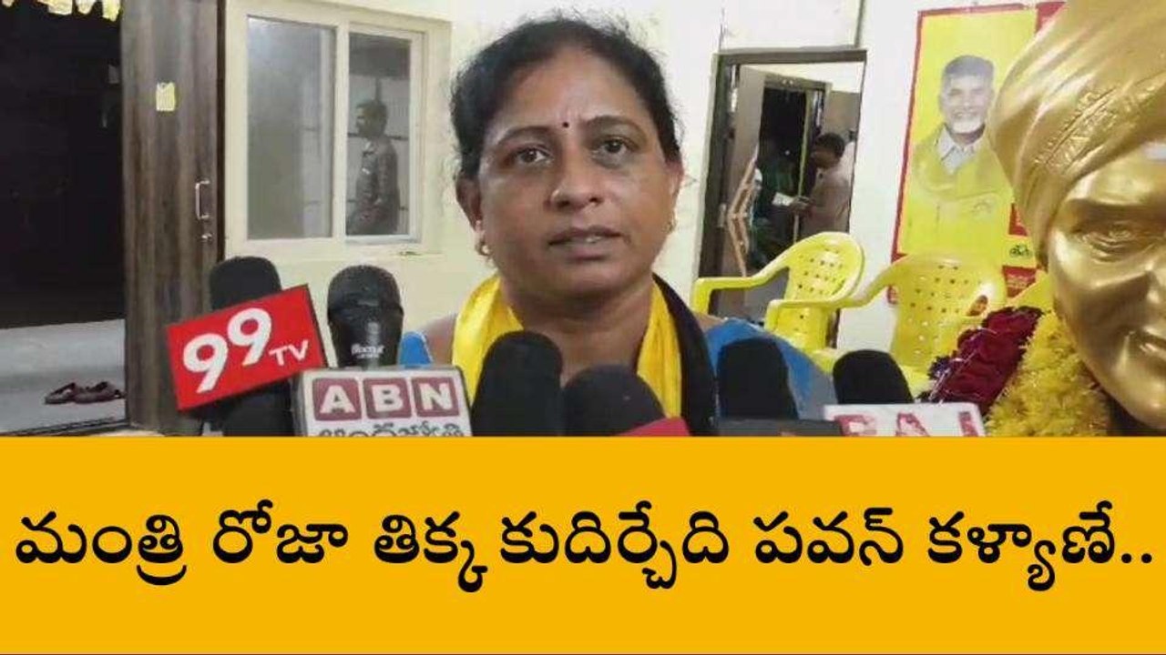 కృష్ణా జిల్లా: మంత్రి రోజాకు స్ట్రాంగ్ వార్నింగ్ ఇచ్చిన టీడీపీ నేత