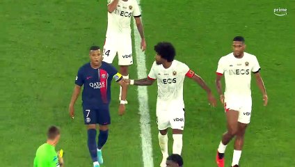 Mbappé embrouille Moffi après un but lors de PSG-Nice, la séquence interpelle