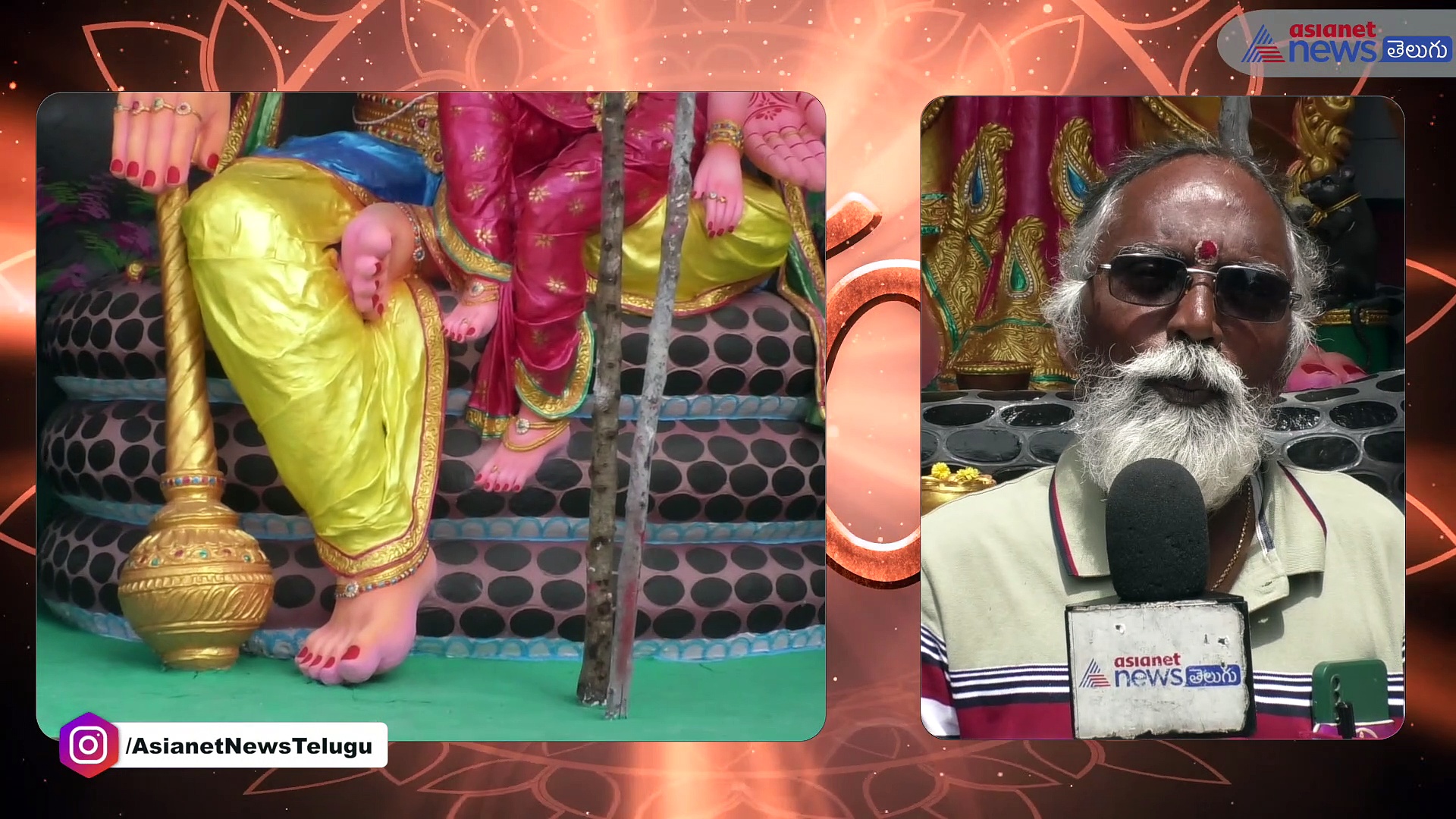 ప్రఖ్యాత ఖైరతాబాద్ గణేష్ విగ్రహ రూప శిల్పి చిన్న స్వామి రాజేంద్రన్ తో ఇంటర్వ్యూ....