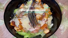 Caesar Salad Without Anchovy / Σαλάτα Του Καίσαρα Χωρίς Αντζούγιες