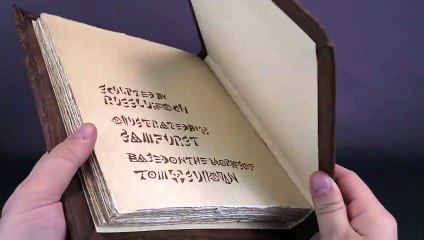 Trick Or Treat Studios Evil Dead 2 Necronomicon The Book Of The Dead Prop Replica