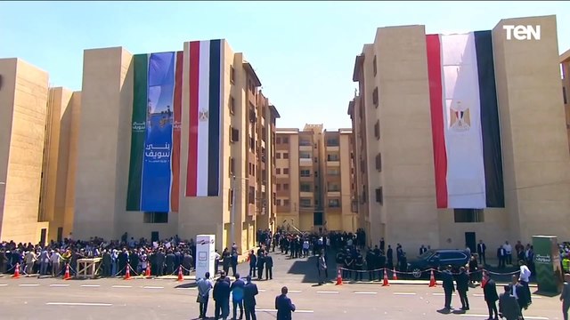 بالزغاريد وهتافات تحيا مصر اهالي قرية سدس الامراء يستقبلون الرئيس السيسي