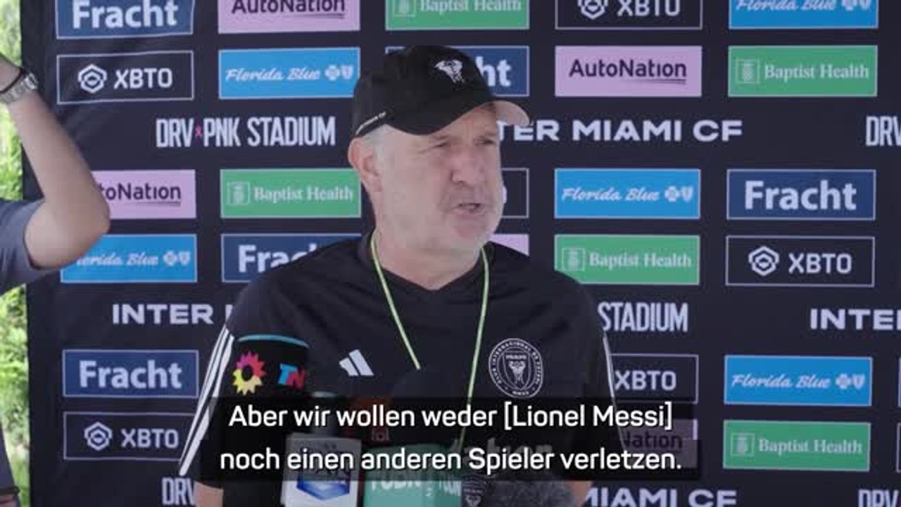 Martino gibt Entwarnung: 'Messi hat keine Verletzung'