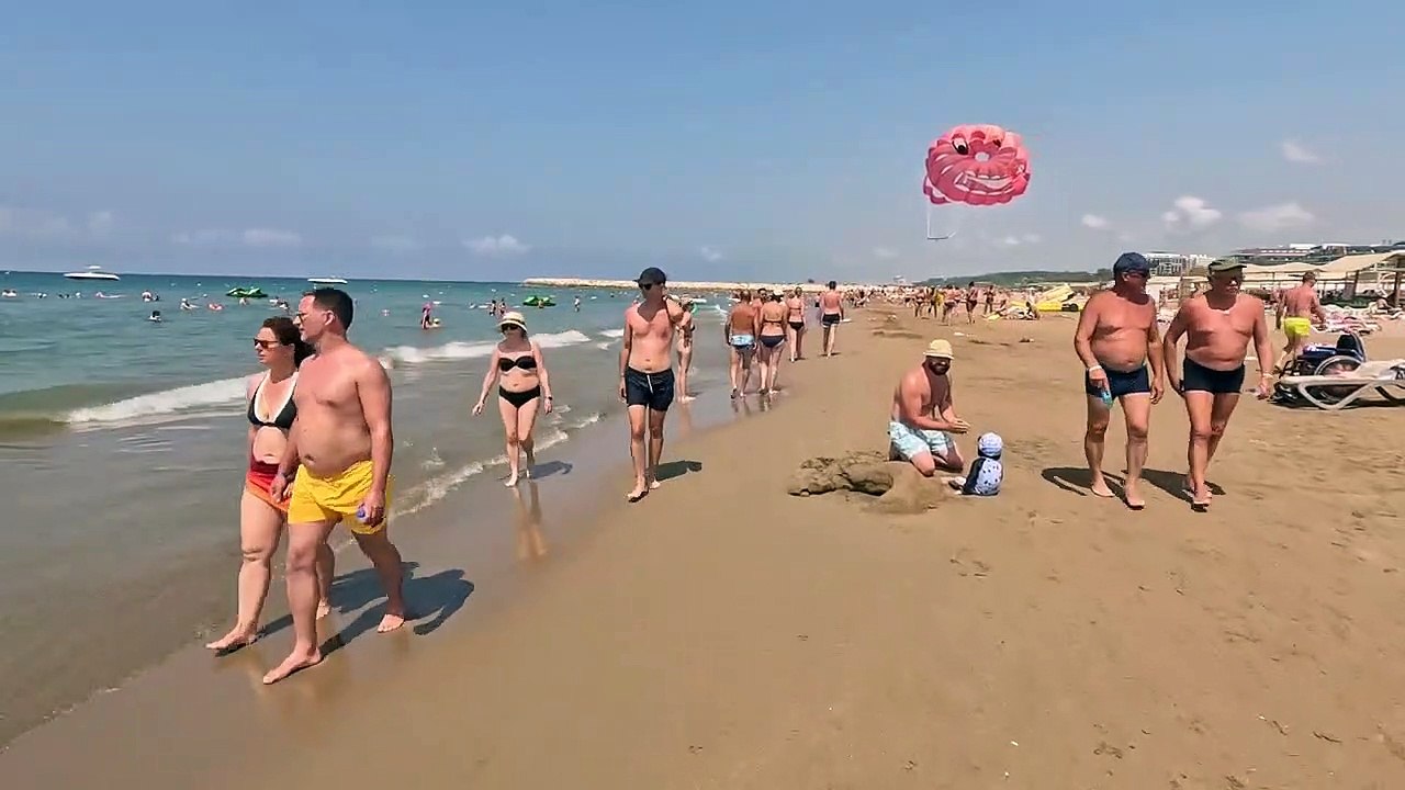 Side Antalya Beach - Turkey's Holiday Paradise ️ _ Sea Sun and Sand