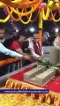 Shraddhavans offering Bilwapatra to Shree Valukeshwar Lingam  Sadguru Aniruddha Bapu