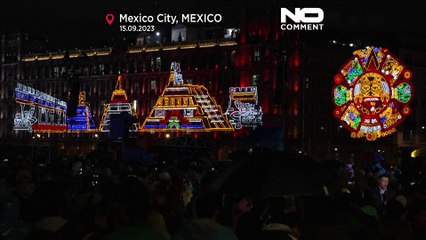 WATCH: Mexicans celebrate independence day in a riot of colourful costumes