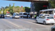 İzmit'te Çevik Kuvvet polislerini taşıyan araçların karıştığı zincirleme kaza: 5 polis yaralandı