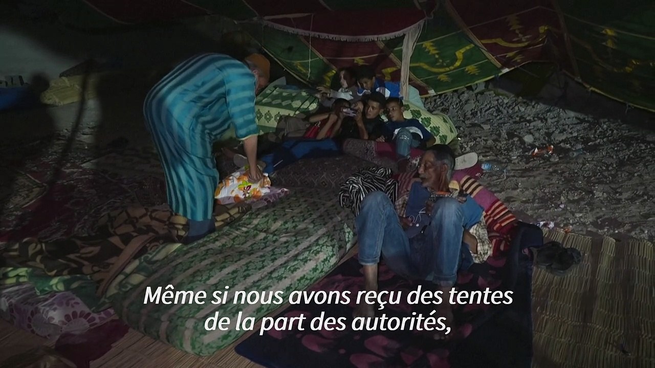 Séisme au Maroc: une épreuve aux allures de "guerre" à Moulay Brahim