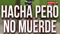 ¡Perro tumbero ataca a machetazos a su dueño!