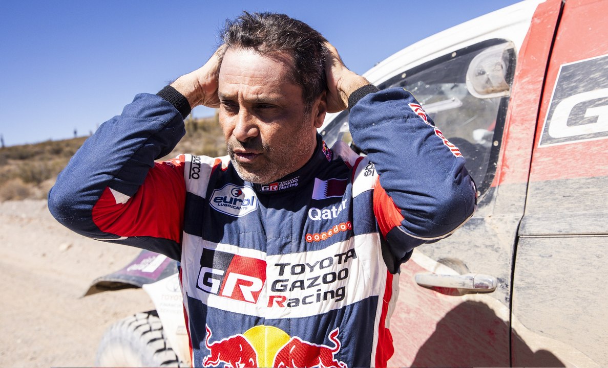 السائق القطري ناصر العطية ينسحب من رالي لبنان بعد تعرضه لحادث خطير