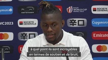 Angleterre - Itoje : "Les fans anglais sont incroyables en termes de soutien et de bruit"