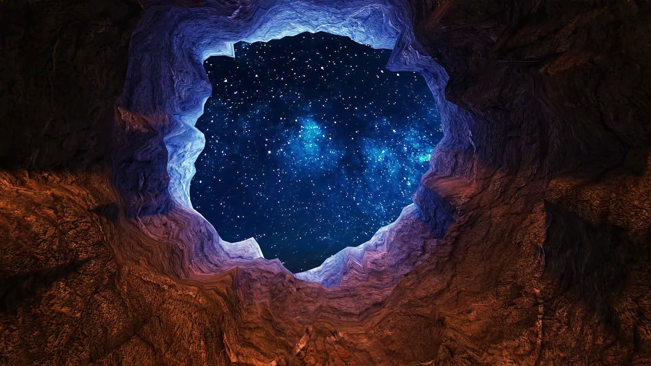 20 Amazing Night Sky Background Video Pemandang...