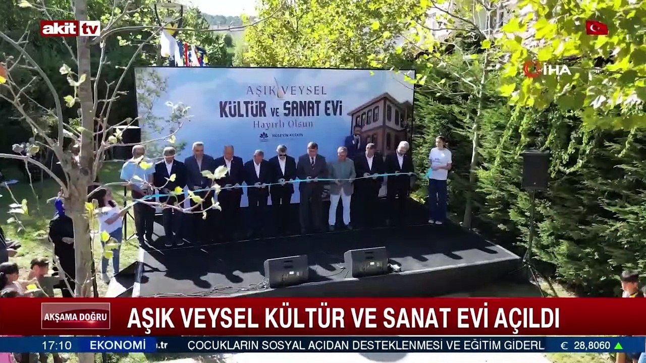 Aşık Veysel Kültür ve Sanat evi açıldı