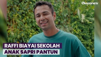 Raffi Ahmad Diam-Diam Biayai Uang Sekolah Anak Sapri Pantun