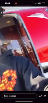 Offset clowns Kenneth Petty's threats, as he laughs in front of a private jet