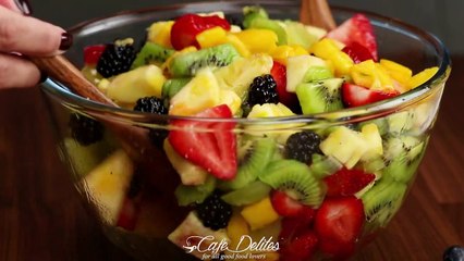 Honey Lime Fruit Salad Recipe