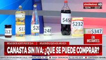 Canasta sin IVA: ¿Cuáles so los productos que se pueden comprar y a qué precios?