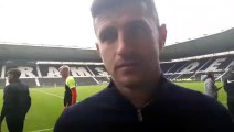 Derby 1-1 Pompey: John Mousinho's post-match reaction