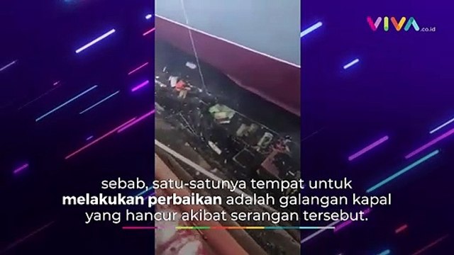 Rudal Ukraina Lumpuhkan Markas Besar Armada Laut Hitam Rusia