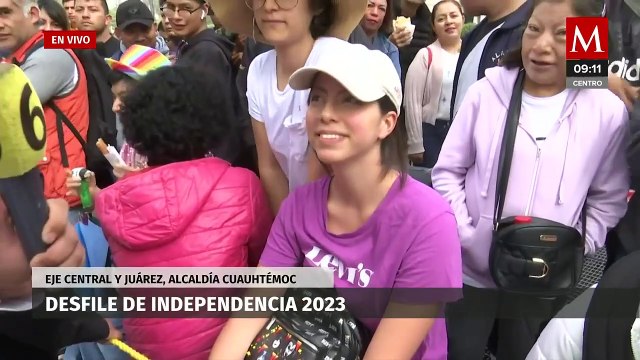 Familiares de soldados abarrotan Eje Central previo a Desfile Militar
