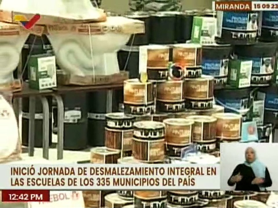 Miranda | Inician labores de recuperación de la U.E.M. Simón Bolívar por las Bricomiles en Petare