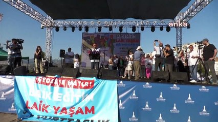 Eğitim Örgütleri İzmir'de Çedes'i Protesto Etti... Eğitim-Sen Genel Başkanı Nejla Kurul: "Çedes Projesi'yle Paralel Bir Eğitim Kurulmaya Çalışılıyor"