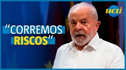 Lula defende regulação de plataformas digitais em fala no G77