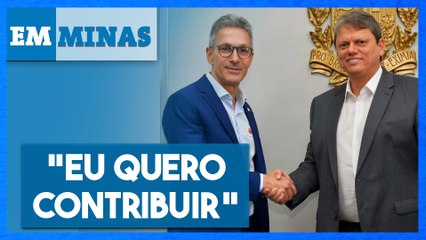 Zema responde se vai ser vice de Tarcísio de Freitas em 2026