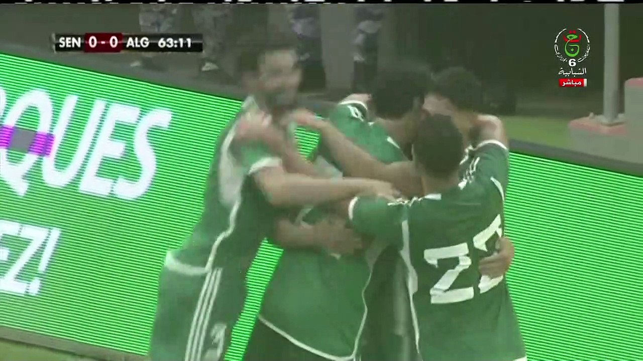 هدف فارس شعيبي ضد السنغال مباراة ودية 2023