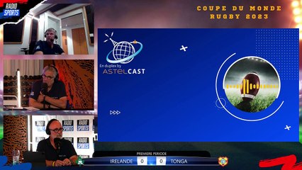 Coupe du monde de Rugby France 2023, le match IRLANDE - TONGA