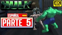 HULK Gameplay PARTE 5 en Español Walkthrough Sin Comentarios Fin de la Linea [4K 60FPS] (PC UHD)