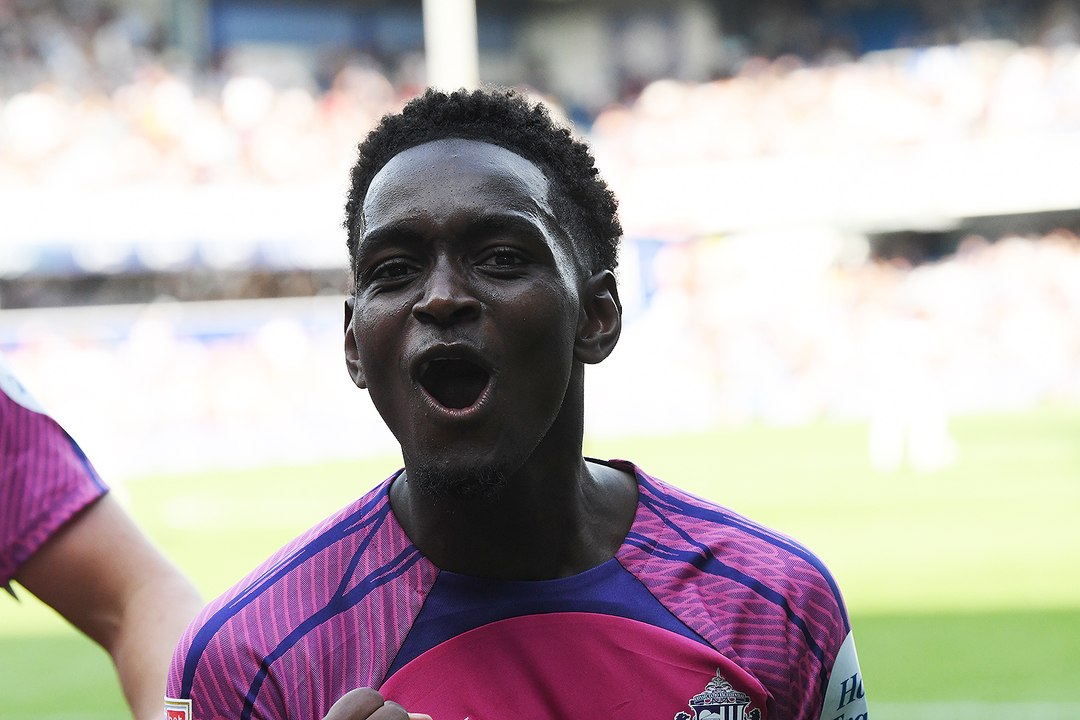 Joe Nicholson reacts after Sunderland's 3-1 win over QPR at Loftus Road