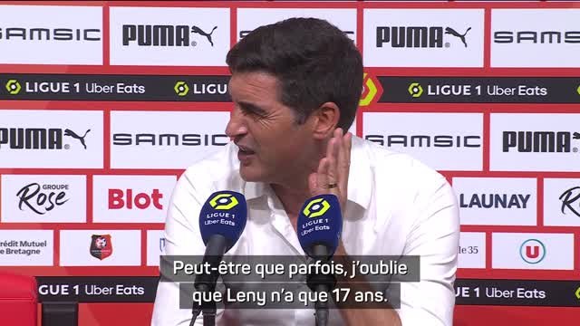 5e j. - Fonseca : “Parfois, j’oublie que Leny Yoro n’a que 17 ans”