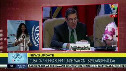 Busy agenda of the G77 and China Summit moves forward in Havana, Cuba