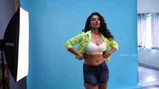 Vishnu Priya  Hot Photoshoot | Anchor Vishnupriya poses her body | Vishnupriya hot body show | Behind scenes | 3Framez
