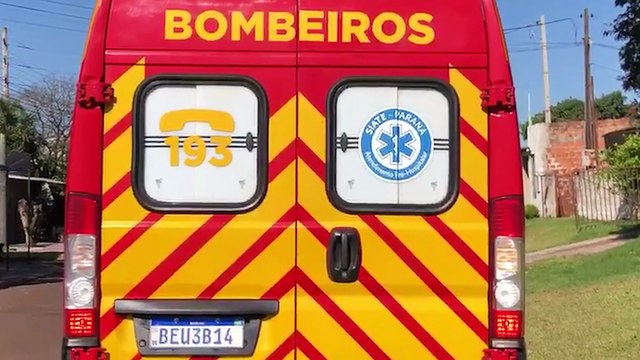 Homem fica ferido ao cair de moto no Bairro Cataratas