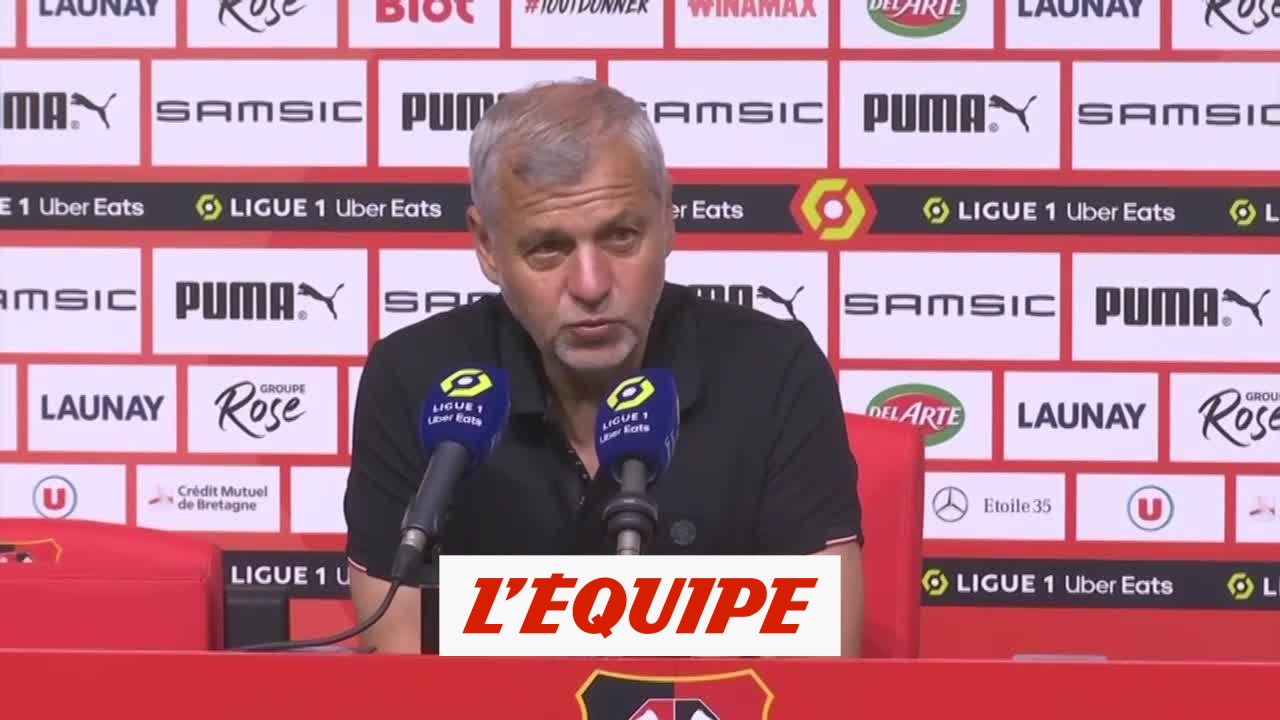 Genesio : « Deux lectures de ce match... » - Foot - L1 - Rennes