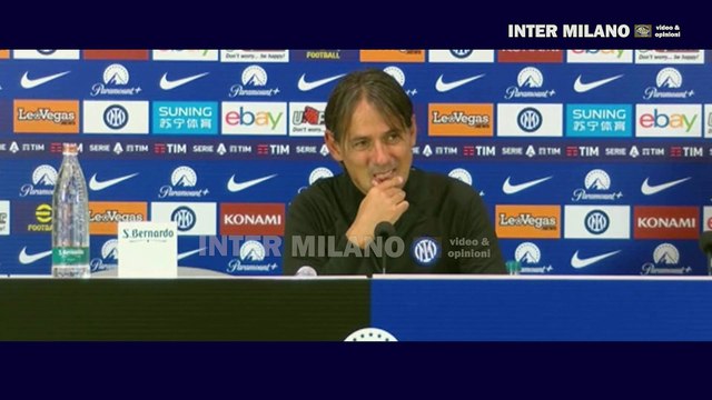 Inter-Milan 5-1 * Simone Inzaghi: è una grandissima soddisfazione per tutta la famiglia Inter.