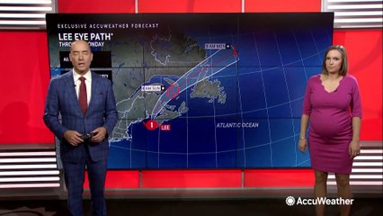 Lee makes landfall in Nova Scotia on Saturday afternoon