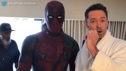 Hugh Jackman Shares Videos Getting Into Superheroic Shape