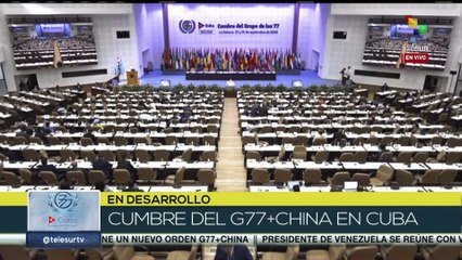 "La Cumbre del G77 y China ha concluido, no así las jornadas de trabajo que nos esperan"