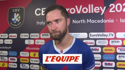 Tillie : « C'est très frustrant » - Volley - Euro (H)